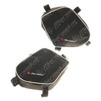 Bags for Suzuki V-Strom 650 (2004–2011) equipped Givi/Kappa crash bars - WHITE edging