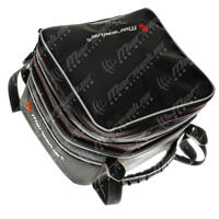 Small expansion bag for plate, pannier or seat (1680D) - WHITE edging