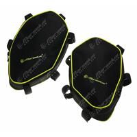 Bags for Yamaha Tenere 700 equipped Givi/Kappa crash bars - Yellow/green version