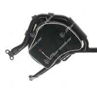 Bags for KTM 1290 Adventure R (2023+) equipped Outback Motortek crash bars - WHITE edging