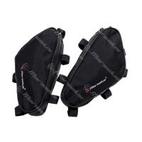 Bags for Honda Varadero 1000 (2007–2009) equipped Givi/Kappa crash bars - BLACK edging