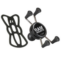 Universal holder for mobile phones + small arm RAM Mounts (RAM-HOL-UN7BU+RAM-B...