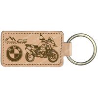 Keychain, genuine leather - BMW R1250GS