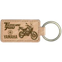 Keychain, genuine leather - Yamaha Ténéré 700