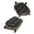 Bags for Suzuki V-Strom 650 (2004–2011) equipped Givi/Kappa crash bars - WHITE edging