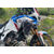 Bags for Honda Africa Twin 1100 Adventure Sports equipped original/OEM crash bars - WHITE edging