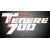 Tenere 700 logo sticker - white version