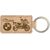 Keychain, genuine leather - BMW R1250GS