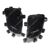 Bags for Honda Transalp 750 equipped original/OEM crash bars - BLACK edging